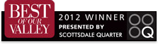 2012 Best of our Valley Award